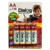 Батарея Dialog LR6-4B (4хАА) - Магазин "Игровой Мир" - Приставки, игры, аксессуары. Екатеринбург