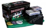 Набор для покера "Texas Hold'em" 200 фишек - Магазин "Игровой Мир" - Приставки, игры, аксессуары. Екатеринбург