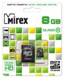 8GB MIREX MicroSD class10 + адаптер - Магазин "Игровой Мир" - Приставки, игры, аксессуары. Екатеринбург