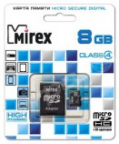 8GB MIREX MicroSD class4 + adapter SD, в блистере - Магазин "Игровой Мир" - Приставки, игры, аксессуары. Екатеринбург