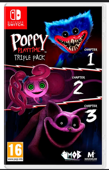 Poppy Playtime Triple Pack [Nintendo Switch, рус] - Магазин "Игровой Мир" - Приставки, игры, аксессуары. Екатеринбург