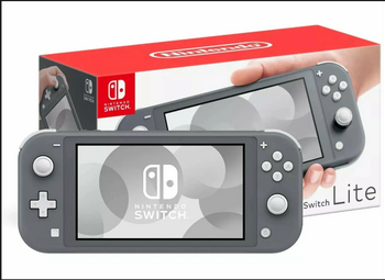 Nintendo Switch Lite (grey/серый) - Магазин "Игровой Мир" - Приставки, игры, аксессуары. Екатеринбург