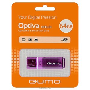 64GB Флэш-диск QUMO Optiva-01 Violet - Магазин "Игровой Мир" - Приставки, игры, аксессуары. Екатеринбург