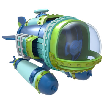 Skylanders SuperChargers. Машины - DIVE BOMBER - Магазин "Игровой Мир" - Приставки, игры, аксессуары. Екатеринбург