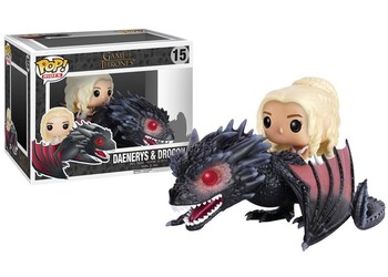 Фигурка POP Rides - Daenerys & Drogon, Vinyl Figur - Магазин "Игровой Мир" - Приставки, игры, аксессуары. Екатеринбург