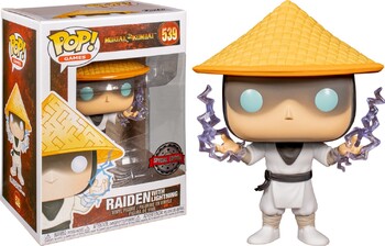 Фигурка POP - Mortal Kombat: Raiden with Lightning - Магазин "Игровой Мир" - Приставки, игры, аксессуары. Екатеринбург