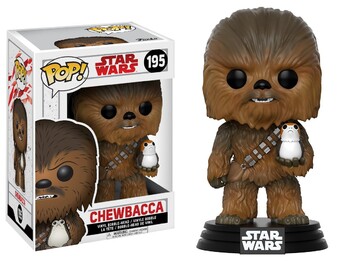 Фигурка POP - Star Wars: Chewbacca with Porg Vinyl - Магазин "Игровой Мир" - Приставки, игры, аксессуары. Екатеринбург