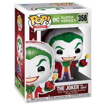 Фигурка POP - DC Holiday: Santa Joker, Vinyl - Магазин "Игровой Мир" - Приставки, игры, аксессуары. Екатеринбург