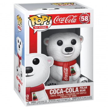 Фигурка Funko POP - Coca-Cola: Polar Bear, Vinyl F - Магазин "Игровой Мир" - Приставки, игры, аксессуары. Екатеринбург