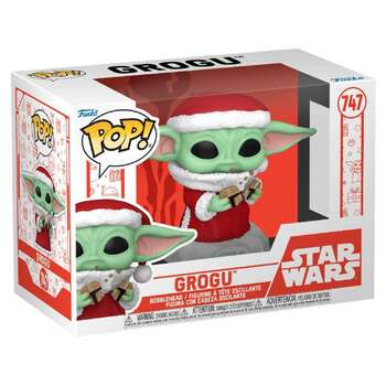 Фигурка Funko POP - Star Wars: Grogu Holiday (747) - Магазин "Игровой Мир" - Приставки, игры, аксессуары. Екатеринбург