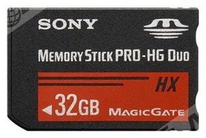 32GB SONY Memory Stick PRO-HG Duo, высокоскоростна - Магазин "Игровой Мир" - Приставки, игры, аксессуары. Екатеринбург